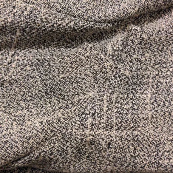 Vintage 90s blazer black and white size 7 - Picture 3 of 3